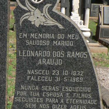 CONHADOS Tito Ribeiro 1938-1969 :: CONHADOS Leonardo Dos Ramos Araujo 1932-1969