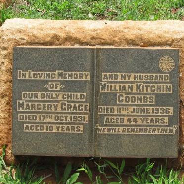 COOMBS William Kitching -1936 :: COOMBS Margery Grace -1931