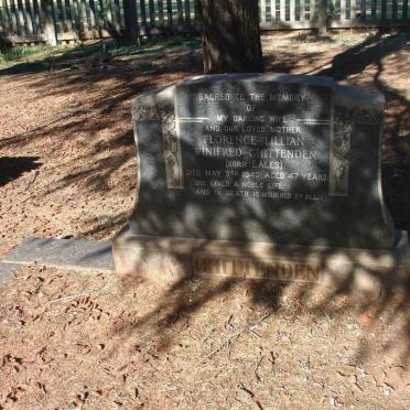 CHITTENDEN Florence Lillian Winifred nee EALES -1945