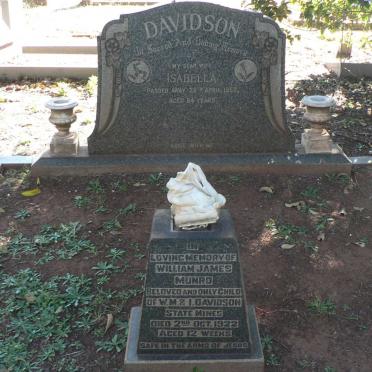 DAVIDSON Isabella -1959 :: MUNRO William James -1922