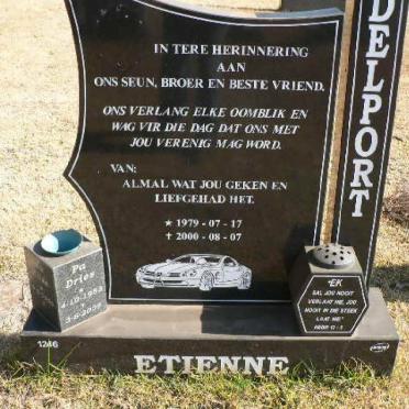 DELPORT Etienne 1979-2000