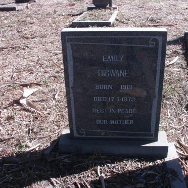 DISWANE Emily 1913-1973