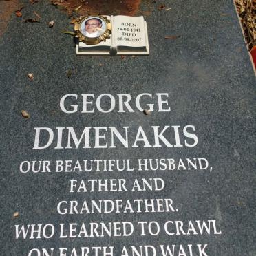 DIMENAKIS George 1941-2007