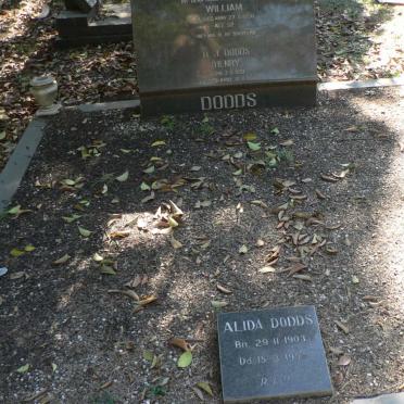 DODDS William :: DODDS H.J. :: DODDS Alida 1903-
