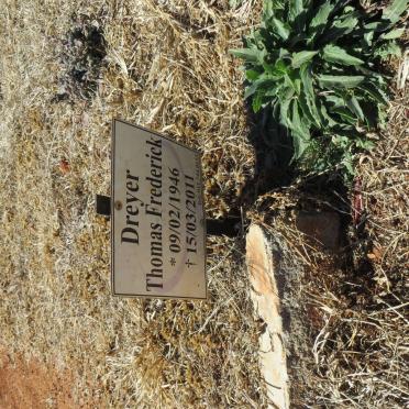 DREYER Thomas Frederick 1946-2011