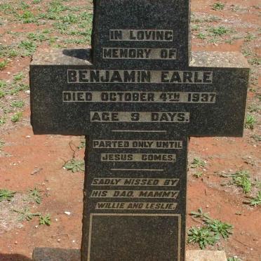 EARLE Benjamin -1937