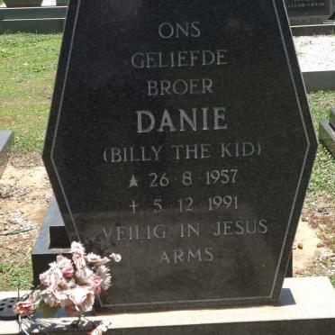 EDEN Danie, van 1957-1991