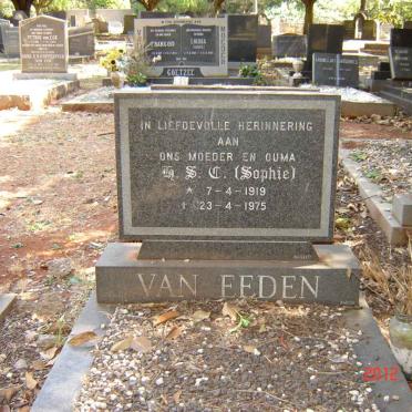 EEDEN H.S.C., van 1919-1975