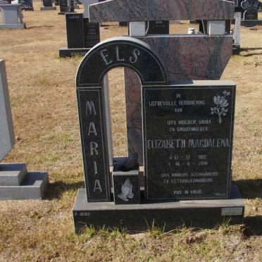 ELS Elizabeth Magdalena 1912-2001