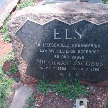 ELS Nicolaas Jacobus 1889-1968