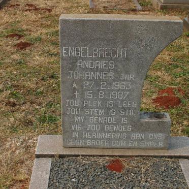 ENGELBRECHT Andries Johannes 1963-1987