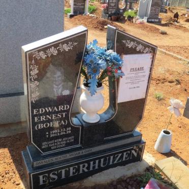 ESTERHUIZEN Edward Ernest 1992-2012