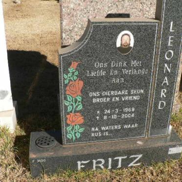 FRITZ Leonard 1969-2004