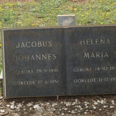 GERBER Jacobus Johannes 1891-1956 &amp; Helena Maria 1905-1954