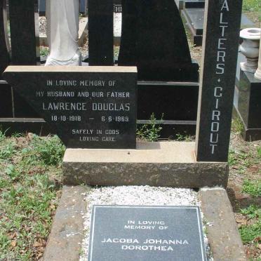 GIROUT Lawrence Douglas, Walters 1918-1969 &amp; Jacoba Johanna Dorothea 1932-2008