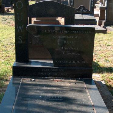 GOUWS Eben 1946-1979 :: GOUWS Nellie 1947-