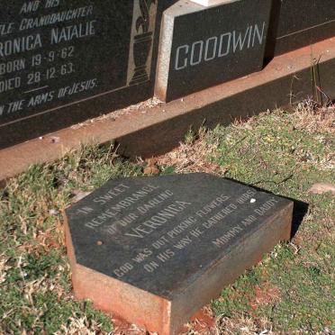 GOODWIN Henry George -1958 &amp; Margaret May 1895-1981 :: GOODWIN Veronica Natalie 1962-1963