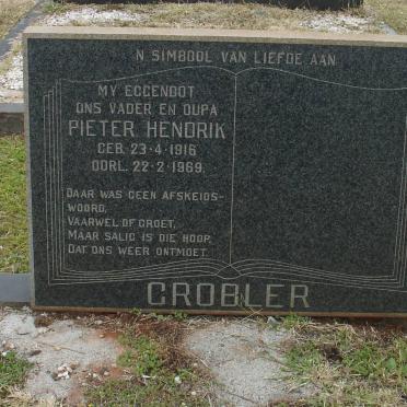 GROBLER Pieter Hendrik 1916-1969