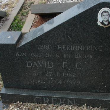 GREEN David E.C. 1962-1979