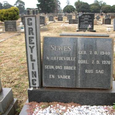 GREYLING Sewes 1940-1978