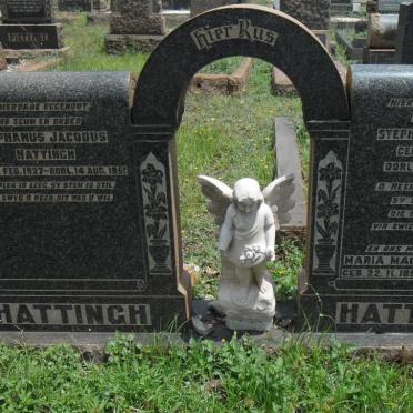 HATTINGH Stephanus Jacobus 1879-1962 &amp; Maria Magdalena BOTHA 1897-1967 :: HATTINGH Stephanus Jacobus 1927-1951