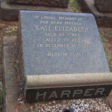 HARPER Kate Elizabeth -1955