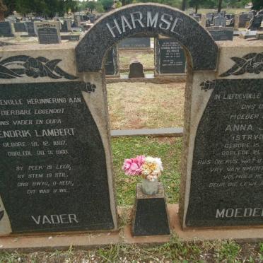 HARMSE Hendrik Lambert 1887-1960 &amp; Anna Jacoba STRYDOM 1893-1976