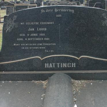 HATTINGH Jan Louis 1921-1961