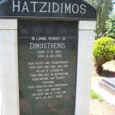 HATZIDIMOS Dimosthenis 1964-2002