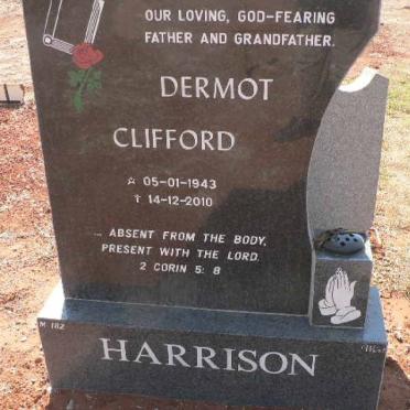 HARRISON Dermot Clifford 1943-2010