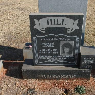 HILL Esmé 1971-1998 :: Jimmy Andrew 1941-2007