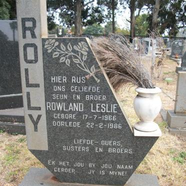 HILL Rowland Leslie 1966-1986