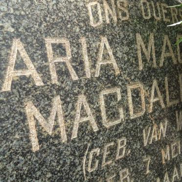 HORN Maria Magrita Magdalena nee VAN WYK 1891-1948