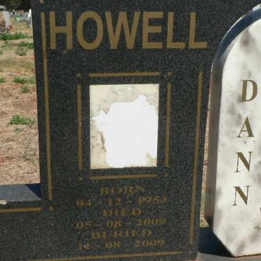 HOWELL Daan Bently 1953-2009