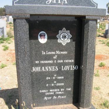 JITA Johannes Loyiso 1968-2009