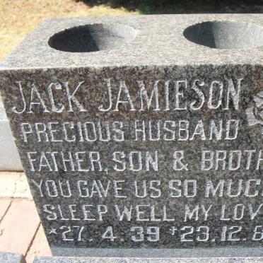 JAMIESON Jack 1939-1986