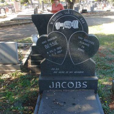 JACOBS Bessie 1951-1987