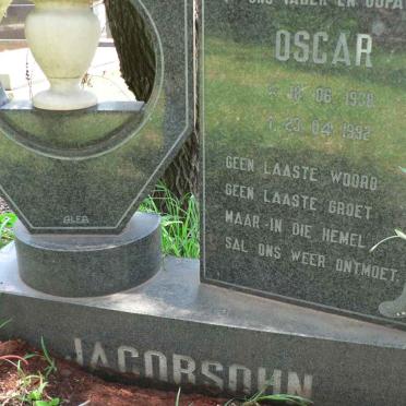 JACOBSOHN Oscar 1938-1992