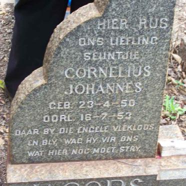 JACOBS Cornelius Johannes 1950-1953