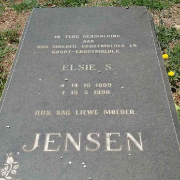 JENSEN Elsie 1889-1990