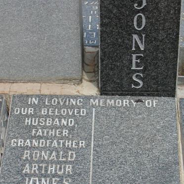 JONES Ronald Arthur 1927-1986