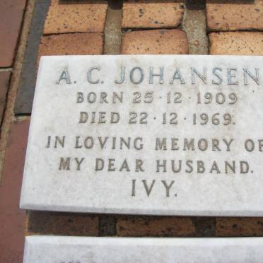 JOHANSEN A.C. 1909-1969