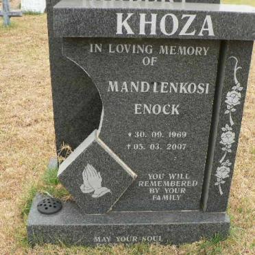 KHOZA Mandlenkosi Enock 1969-2007