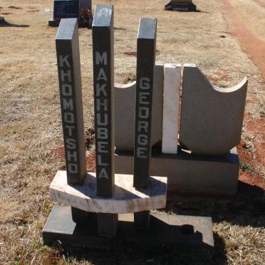 KHOMOTSHO Makhubela George ?-20??