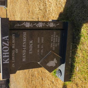KHOZA Mandlenkosi Enock 1969-2007