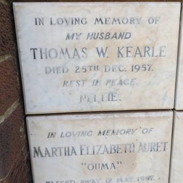 KEARLE Thomas W. -1957