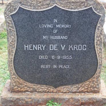 KROG Henry, de V. -1955