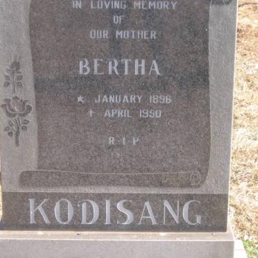 KODISANG Bertha 1896-1950