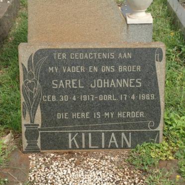 KILIAN Sarel Johannes 1917-1969