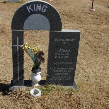 KING Patrick 1960-2007